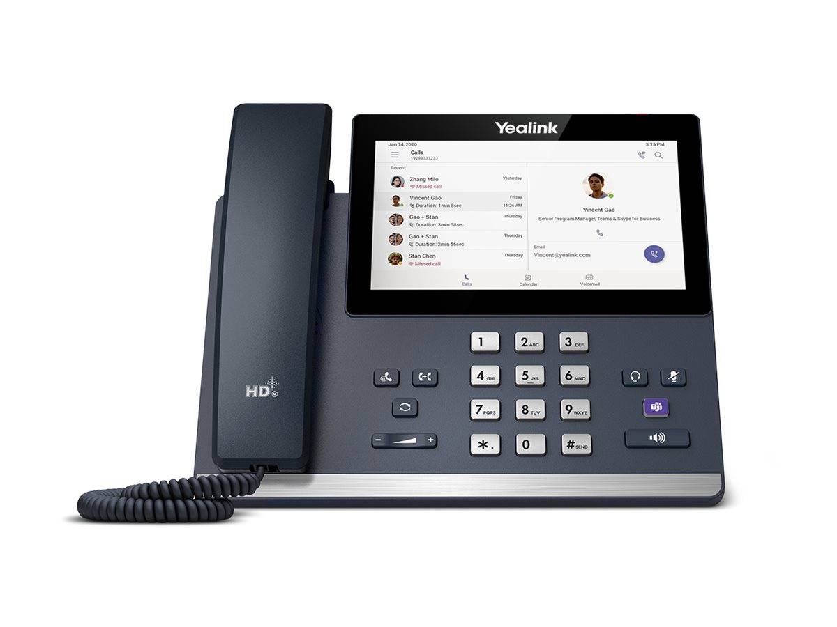 Yealink MP56 E2 - VoIP-Telefon - mit Bluetooth-Schnittstelle mit Rufnummernanzeige