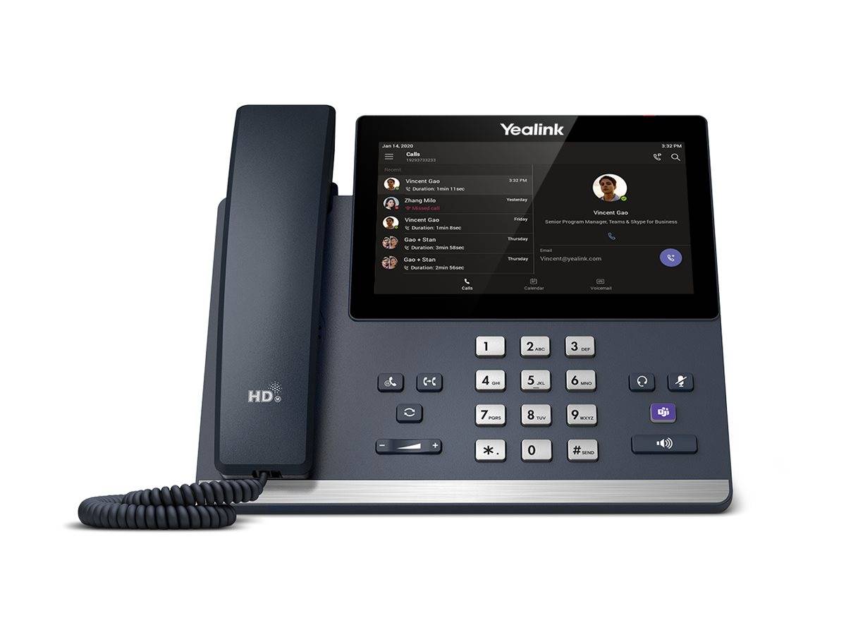 Yealink MP56 E2 - VoIP-Telefon - mit Bluetooth-Schnittstelle mit Rufnummernanzeige