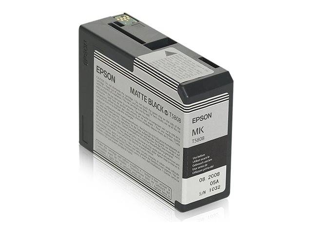 Epson T5808 - 80 ml - mattschwarz - original