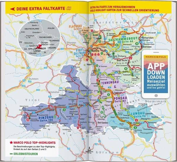 MARCO POLO Reiseführer Salzburg, Salzkammergut, Salzburger Land