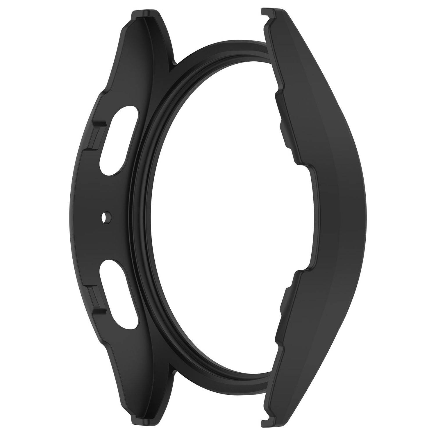 Für Samsung Galaxy Watch 7 44mm Kunststoff PC Gehäuse Hülle Schwarz
