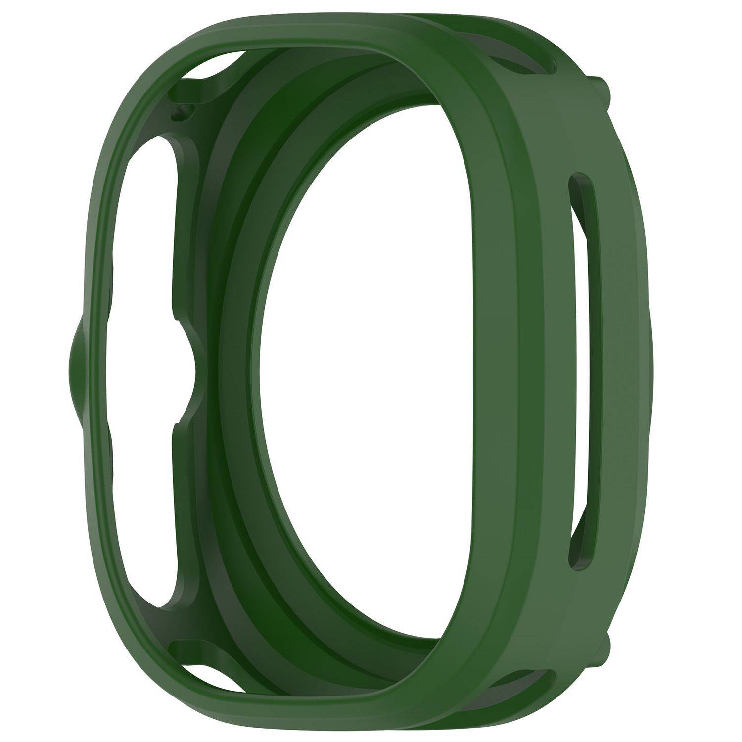 Für Samsung Galaxy Watch Ultra 47mm Armored TPU Gehäuse Hülle Grün