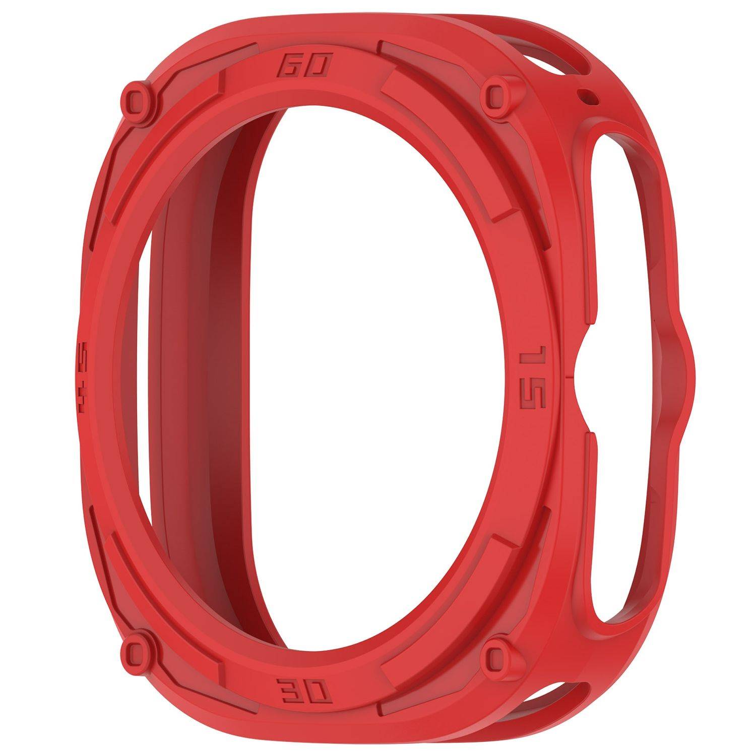 Für Samsung Galaxy Watch Ultra 47mm Armored TPU Gehäuse Hülle Case Rot
