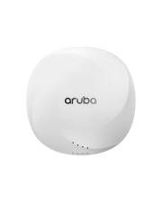 Weißer Arubus-Wireless-Accesspoint mit Logo und kleinen Statusleuchten, zentriert auf einem schlichten Hintergrund.