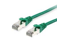 EQUIP - Patchkabel Cat6A S/FTP 2xRJ45 1.50m grün LSZH Polybeutel - Kabel - Netzwerk