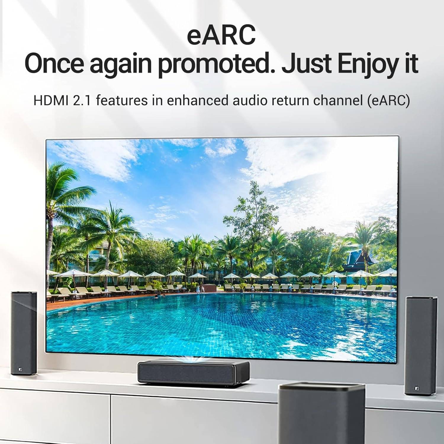 High-Speed Hdmi 2.1 Kabel 8K 4K Videokabel 1.5 Meter