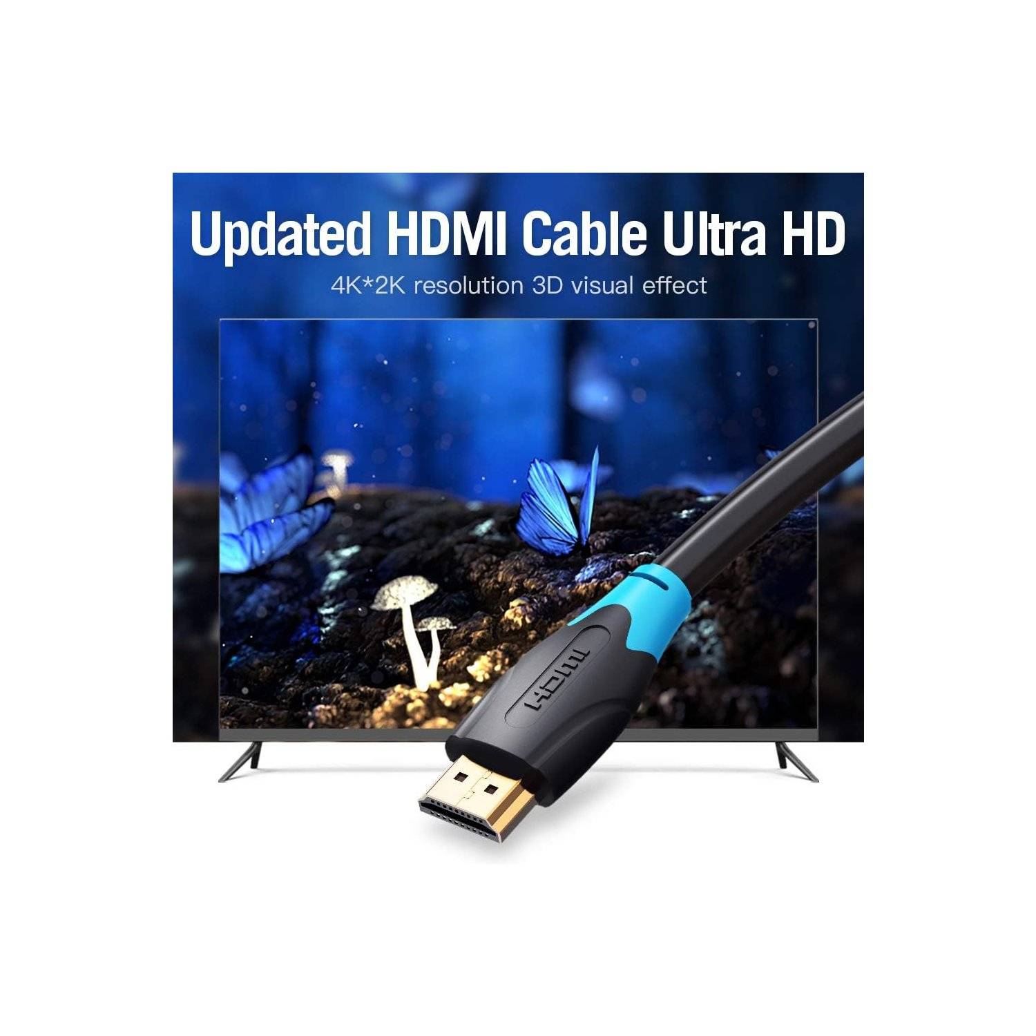 AAC HDMI Kabel Videokabel 4K, 2K 12 Meter