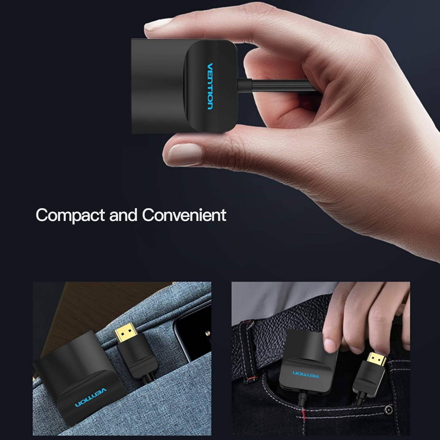 HDMI-zu-VGA-Konverter HDMI auf VGA Adapterkabe