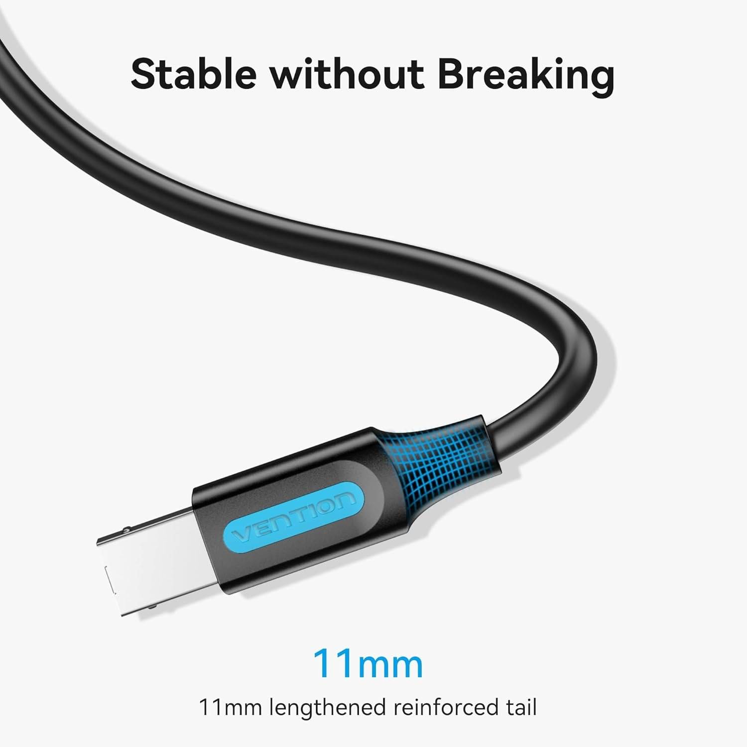 Druckerkabel USB 2.0 Typ A Stecker auf B Stecker 0,5 Meter