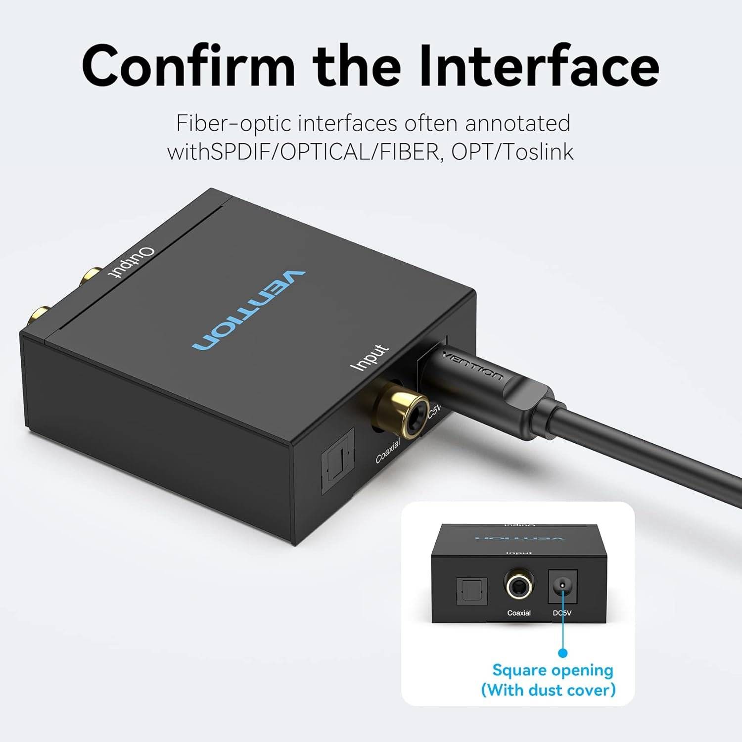 Digitales optisches Audiokabel Glasfaserkabel Toslink 1m