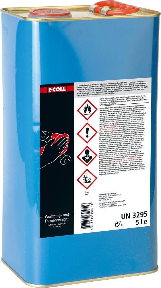 Werkzeug-u. Formreiniger 5L Kanister E-COLL