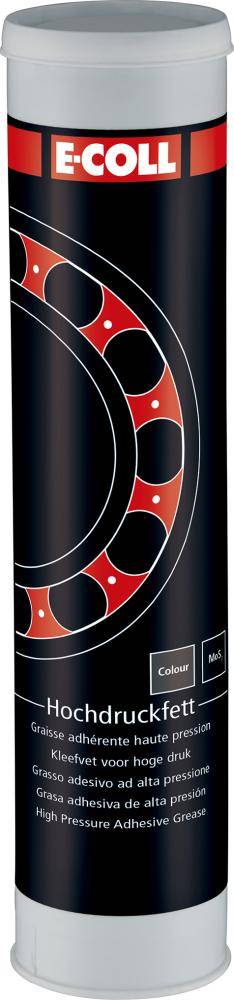 MoS2-Hochdruck-Haftfett 400g schwarz/grau E-COLL