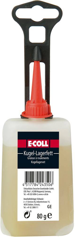 Kugellagerfett 80g Flasche E-COLL