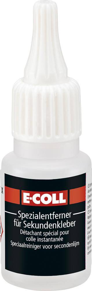 Spezialentferner für Sekundenkleber 20ml E-COLL