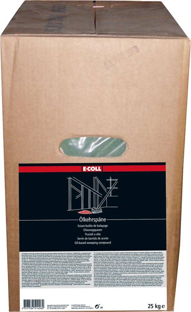 Ölkehrspäne 25kg grün E-COLL