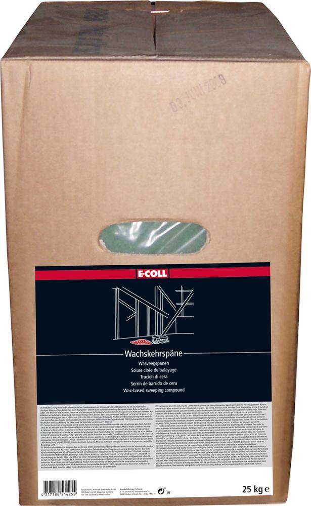 Wachskehrspäne 25kg blau E-COLL