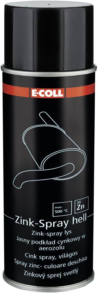 Zink-Spray hell 400ml silbergrau E-COLL EE