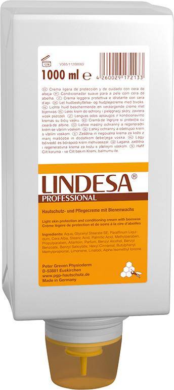 Hautschutz+pfl. Lindesa 1000 ml Varioflasche