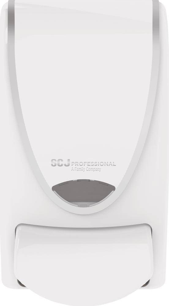 PROLINE Kunststoffwand Spender f. 1 l Kartuschenweiss mit Chromleister Internat. Systeme (PR)