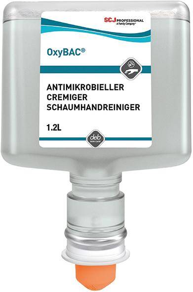 OxyBac® FOAM Wash Schaumhandreiniger 1,2 l (TF) Kartusche Antimikrobielle Handrein.