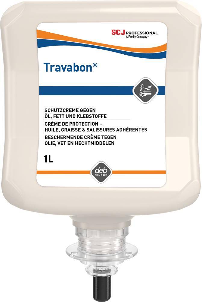Travabon® Spezial-Hautschutzcreme 1 l Kartusche