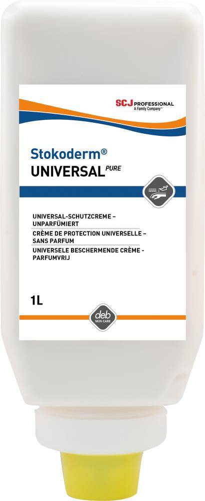 Stokoderm® UNIVERSAL PUREHautschutzcreme univers. 1.000 ml Softflasche