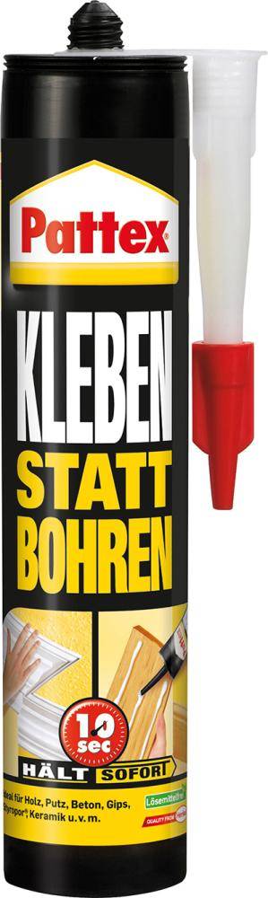 Pattex Kleben statt Bohren Alle Materialien Innen + Außen 450g