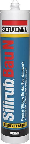 SILIRUB Bau N 300ml schwarz SOUDAL