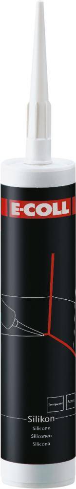 Silikon-Dichtungsmasse 310ml weiß E-COLL