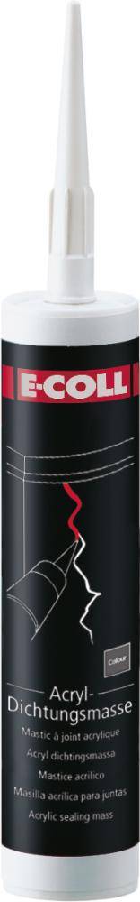 Acryl-Dichtungsmasse 310ml grau (F) E-COLL