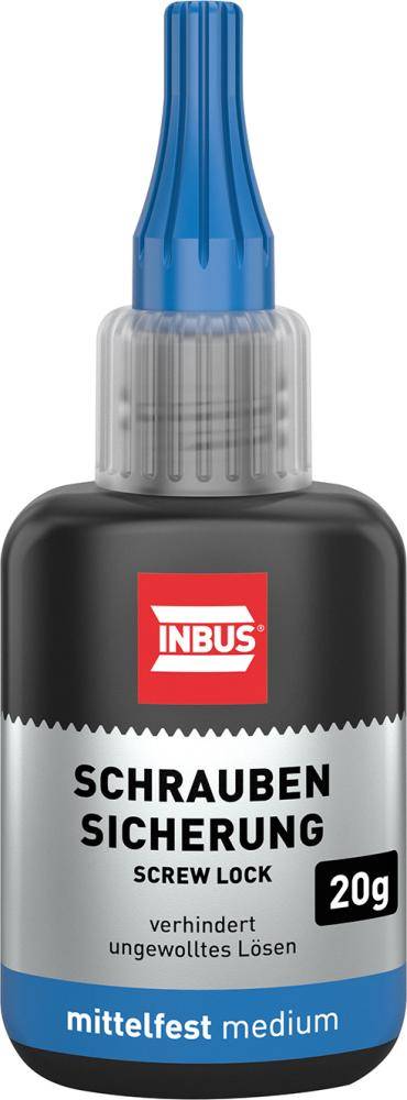 Schraubensicherung mittelfest, blau, 20g INBUS®