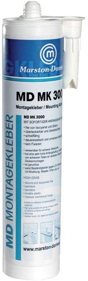 MD-Montagekleber weiß Kartusche 450g