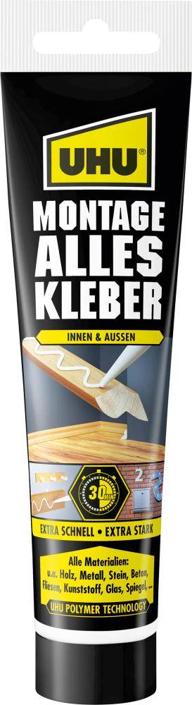 UHU MONTAGE ALLESKLEBER Tube 165g