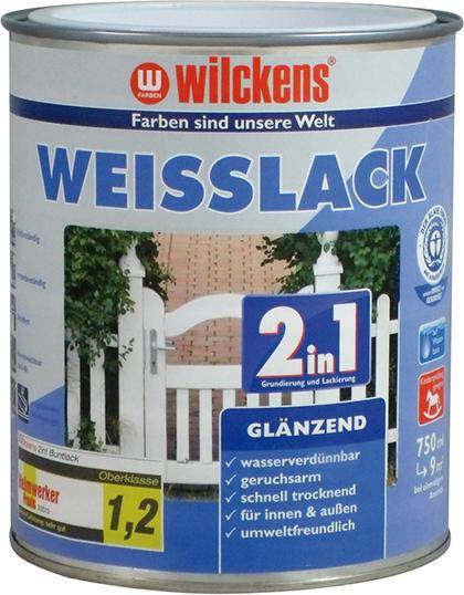 Weißlack 2in1 750 ml, glänzend