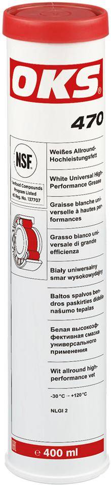 Weißes Allround-Hochl.- Fett OKS 470 400 ml