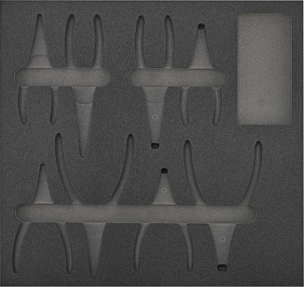 Werkzeugmodul 1/3 leer Sicherungsringzangen Knipex