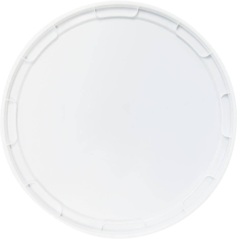 Deckel für Anrühreimer 30 Liter,rund weiß Kronen