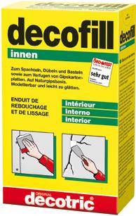 Decofill Spachtelmasse 500 g innen decotric