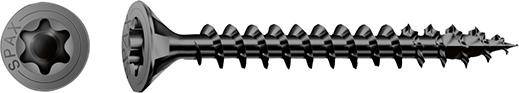 SPAX SeKo T-STAR+ 5,0 x 40 Schwarz verzinkt HP