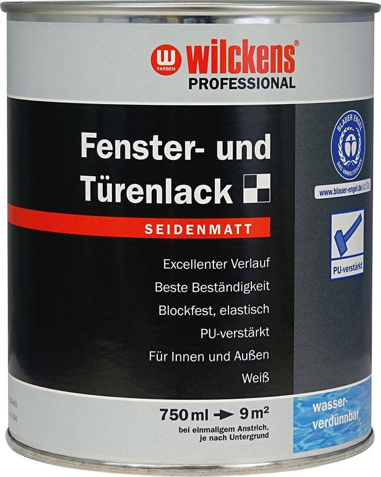 Fenster-und Türenlack seidenmatt, 750ml