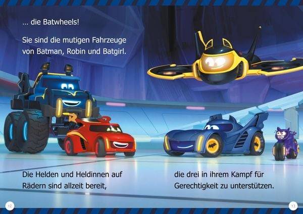 DC Batwheels: Spannende 5-Minuten-Geschichten