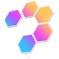 GOVEE LED-Panel Glide Hexa Light 36 W, EEK: G, RGB, 18x18 cm, 5 Stück GOVEE LED-Panel Glide Hexa Light 36 W, EEK: G, RGB, 18x18 cm, 5 Stück