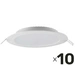 V-TAC LED-Einbauleuchte VT-61012, EEK: F, 12 W, 1200 lm, 3000 K, 10 Stück V-TAC LED-Einbauleuchte VT-61012, EEK: F, 12 W, 1200 lm, 3000 K, 10 Stück
