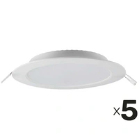 V-TAC LED-Einbauleuchte VT-61006, EEK: E, 6 W, 660 lm, 3000 K, 5 Stück V-TAC LED-Einbauleuchte VT-61006, EEK: E, 6 W, 660 lm, 3000 K, 5 Stück