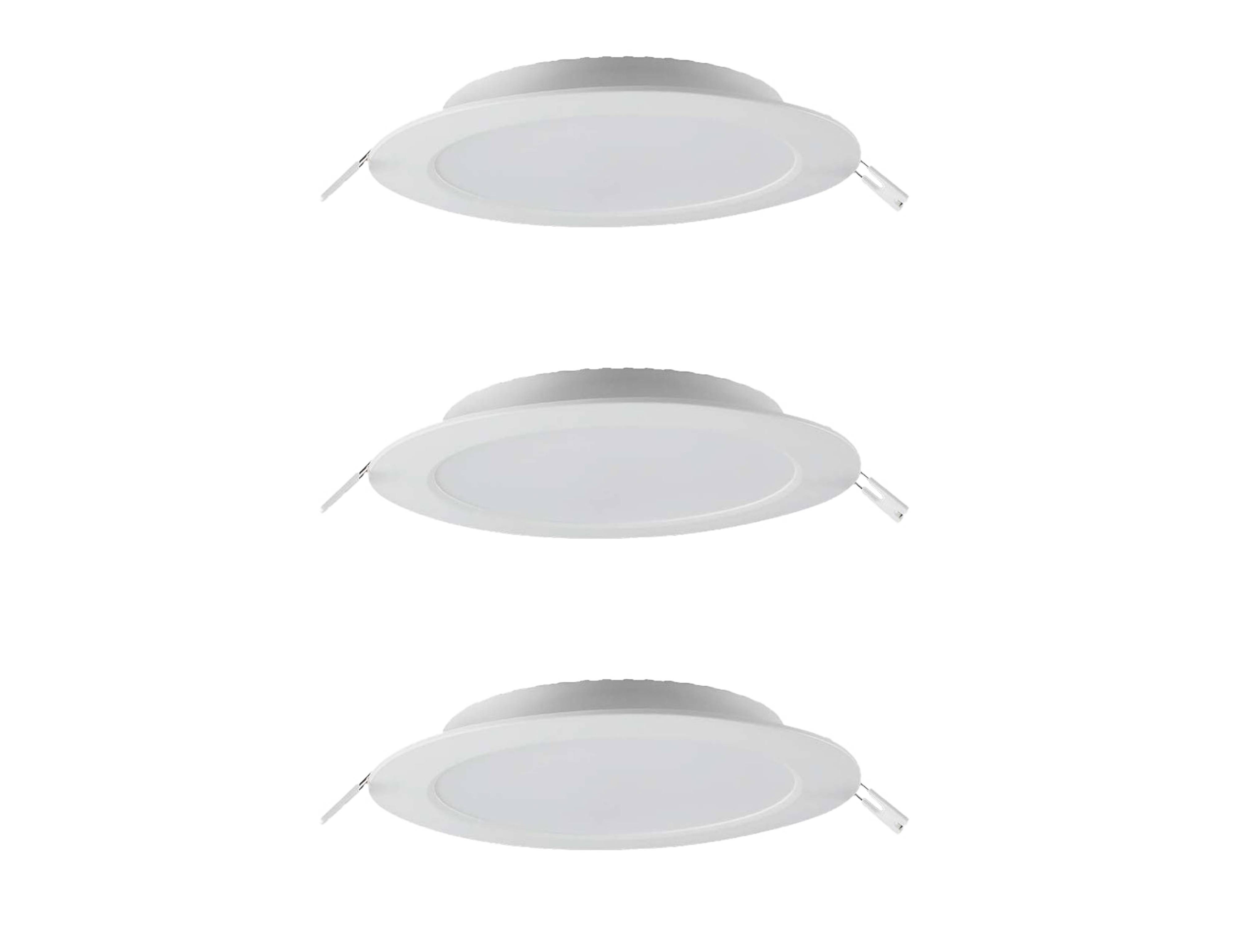 V-TAC LED-Einbauleuchte VT-61012, EEK: F, 12 W, 1200 lm, 4000 K, 3 Stück