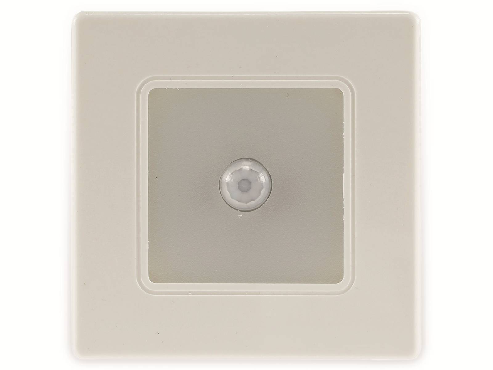 CHILITEC LED-Einbauleuchte EBL 86 PIR, 2,5 W, 3000 K, Rahmen cremeweiß