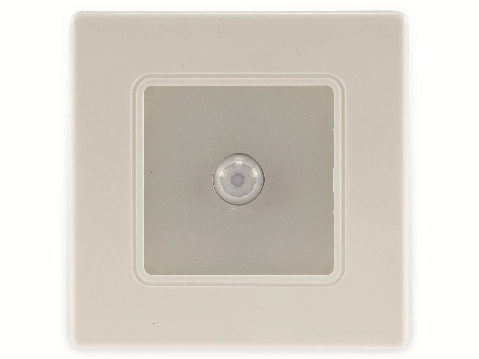 CHILITEC LED-Einbauleuchte EBL 86 PIR, 2,5 W, 3000 K, Rahmen cremeweiß