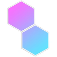 GOVEE LED-Panel Glide Hexa Light, EEK: G, Erweiterungsset, RGB, 2 Stück GOVEE LED-Panel Glide Hexa Light, EEK: G, Erweiterungsset, RGB, 2 Stück