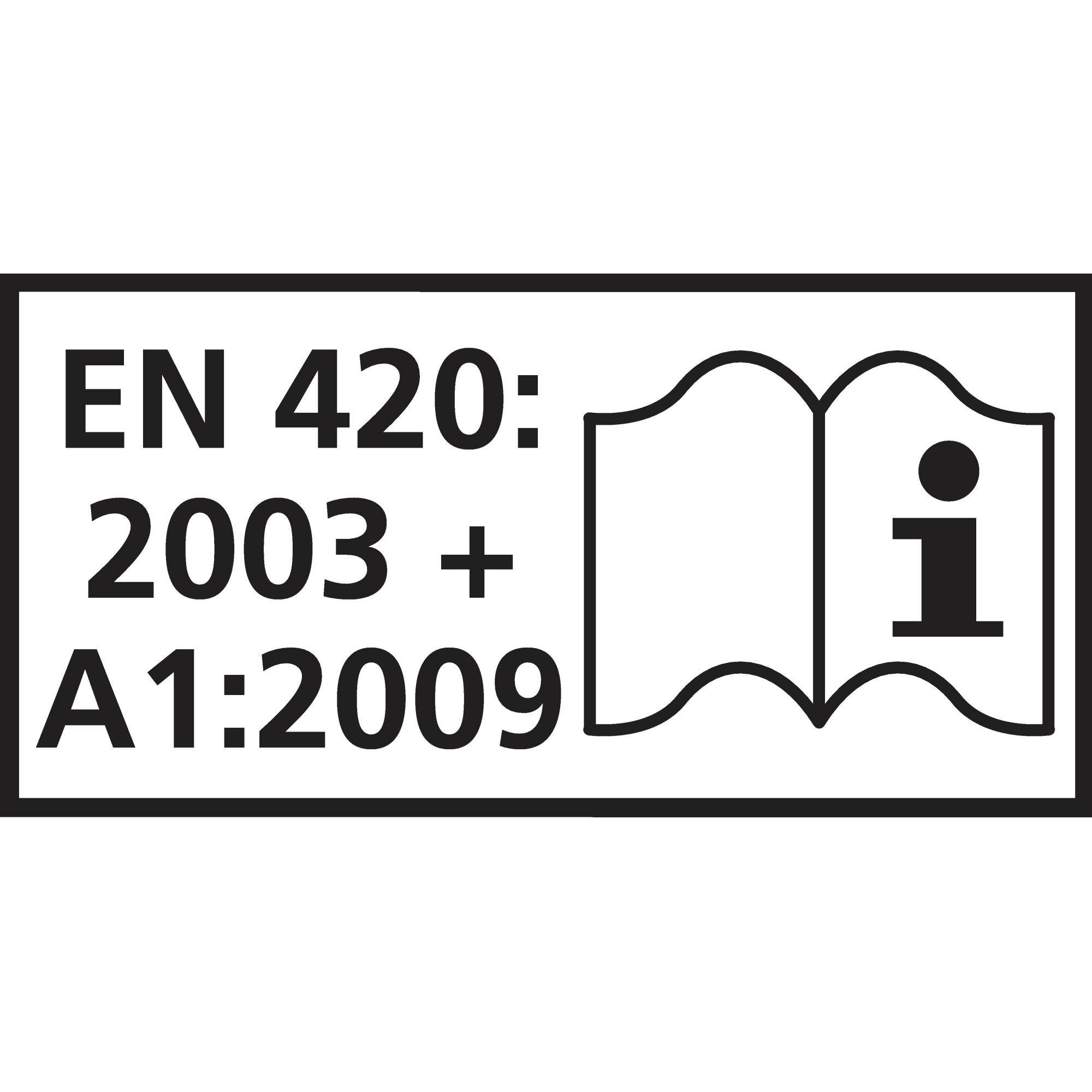 teXXor Handschuh 1947-10 bl/rt Gr.10