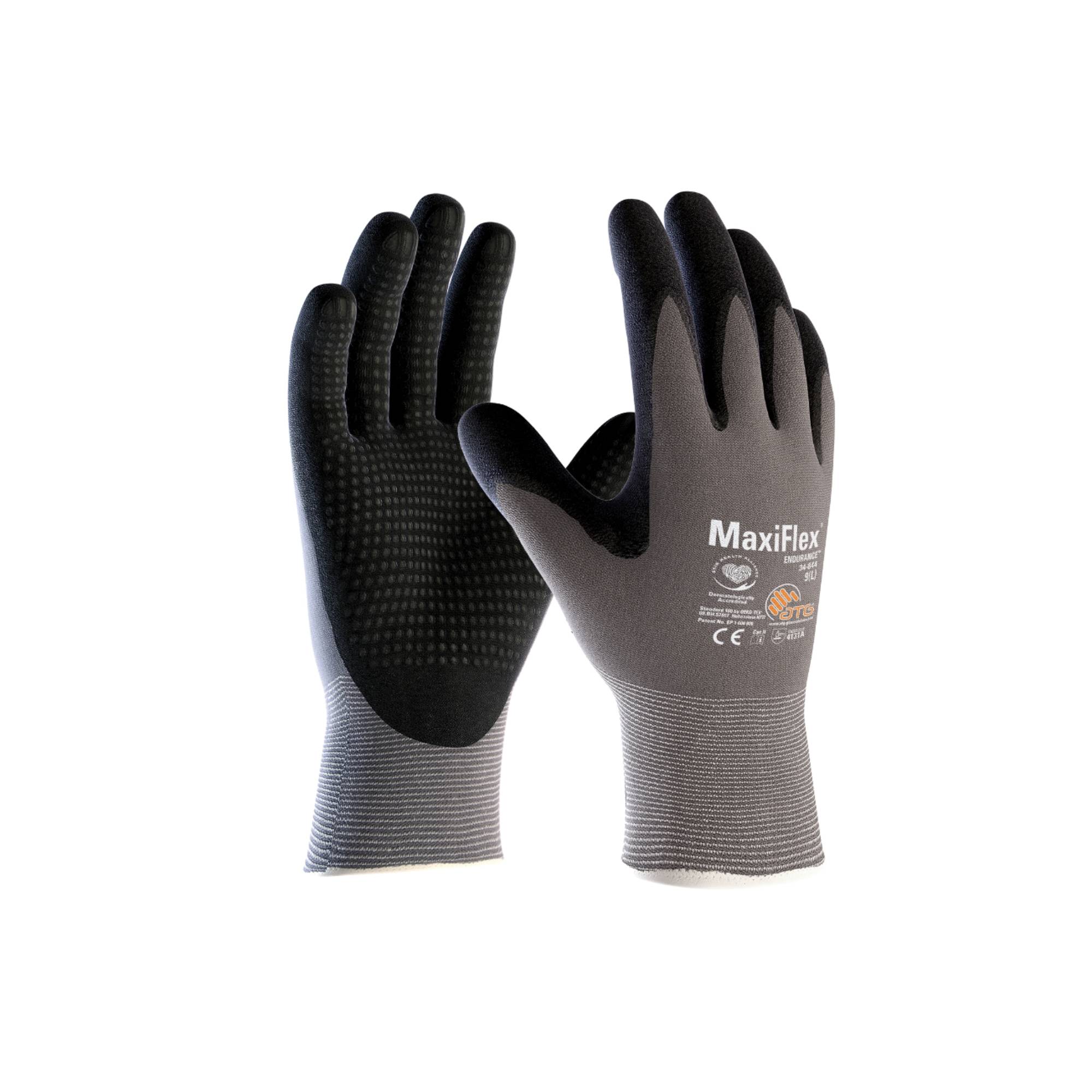 ATG Handschuh MaxiFlex Endurance 2442-10 gr/sw Gr.10